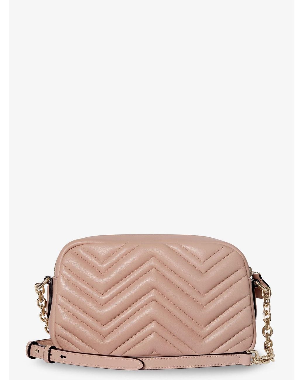 Gucci Pink Gg Marmont Leather Camera Bag Crossbody Bag
