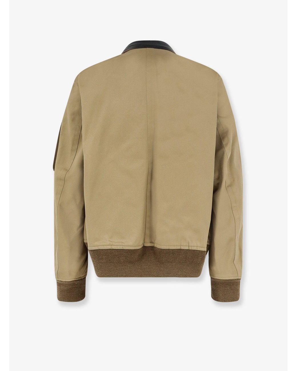 Sacai Natural Cotton Chino Jacket for men