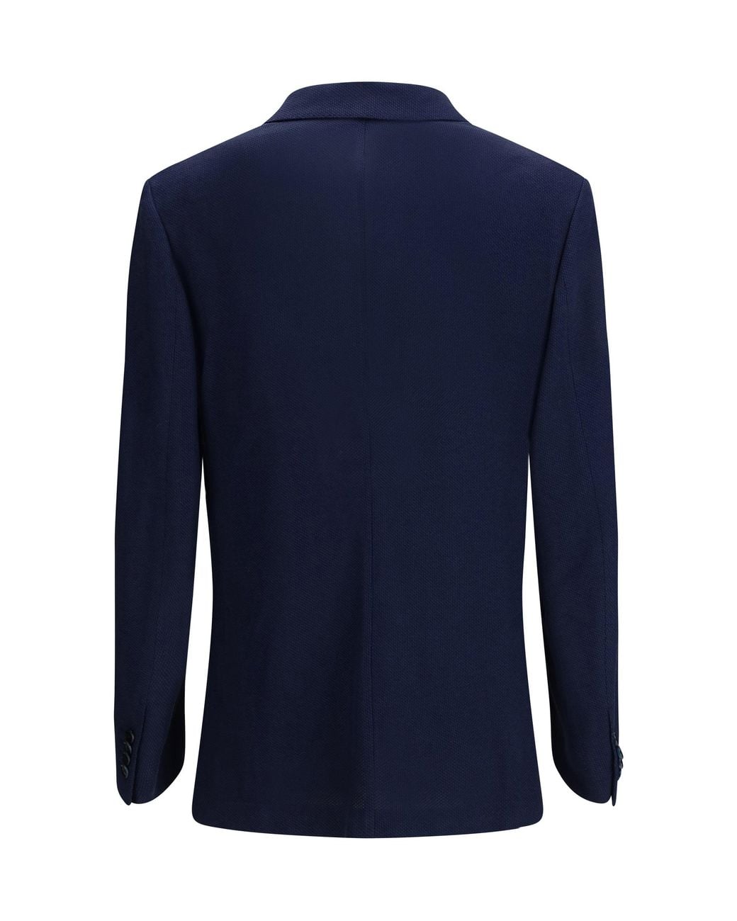 Brioni Blue Jersey Blazer for men