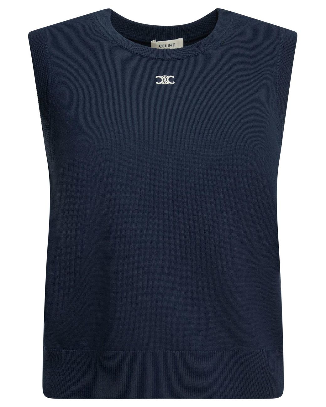 Céline Blue Knitwear Rx0I70100.07Dx