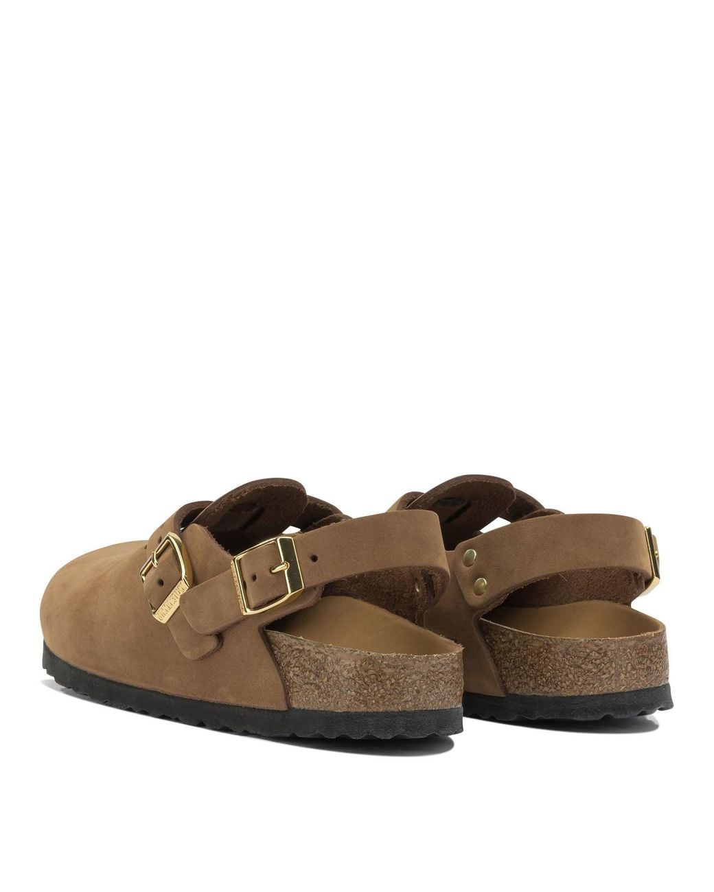 Birkenstock Brown "Tokio Hex" Low Sandals