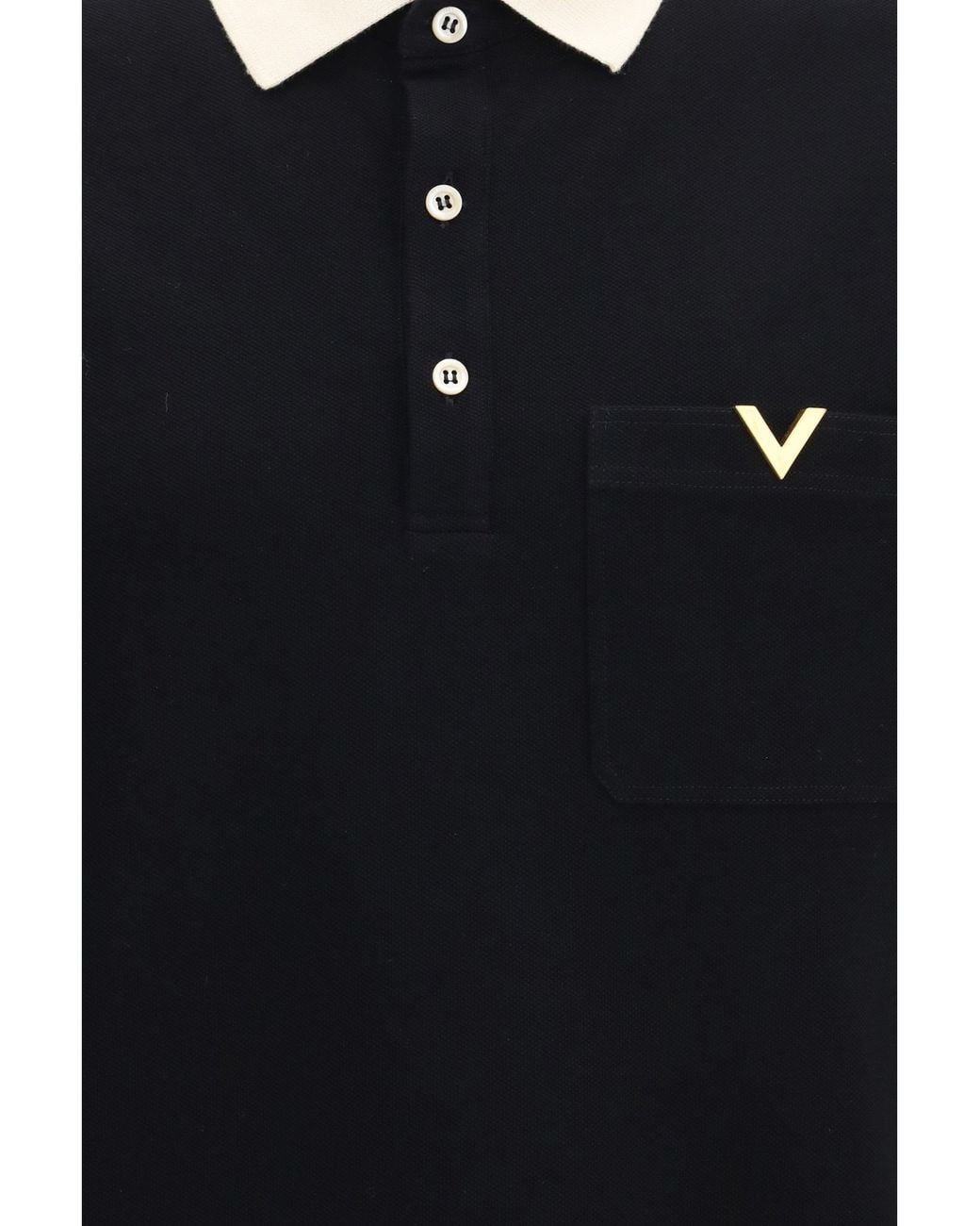 Valentino Black Polo Shirt for men