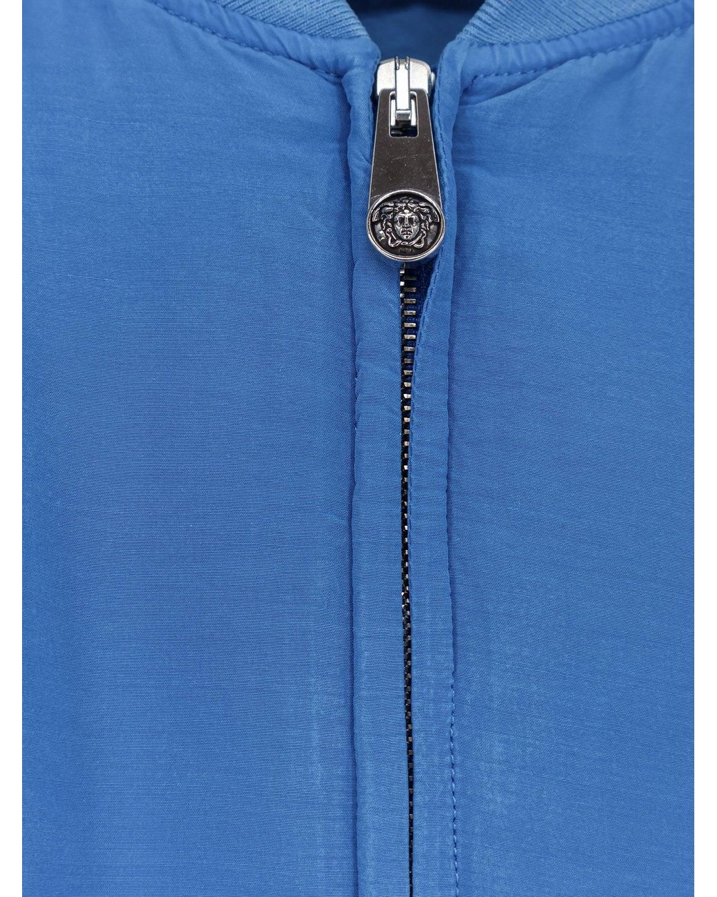 Versace Blue Jackets Seta