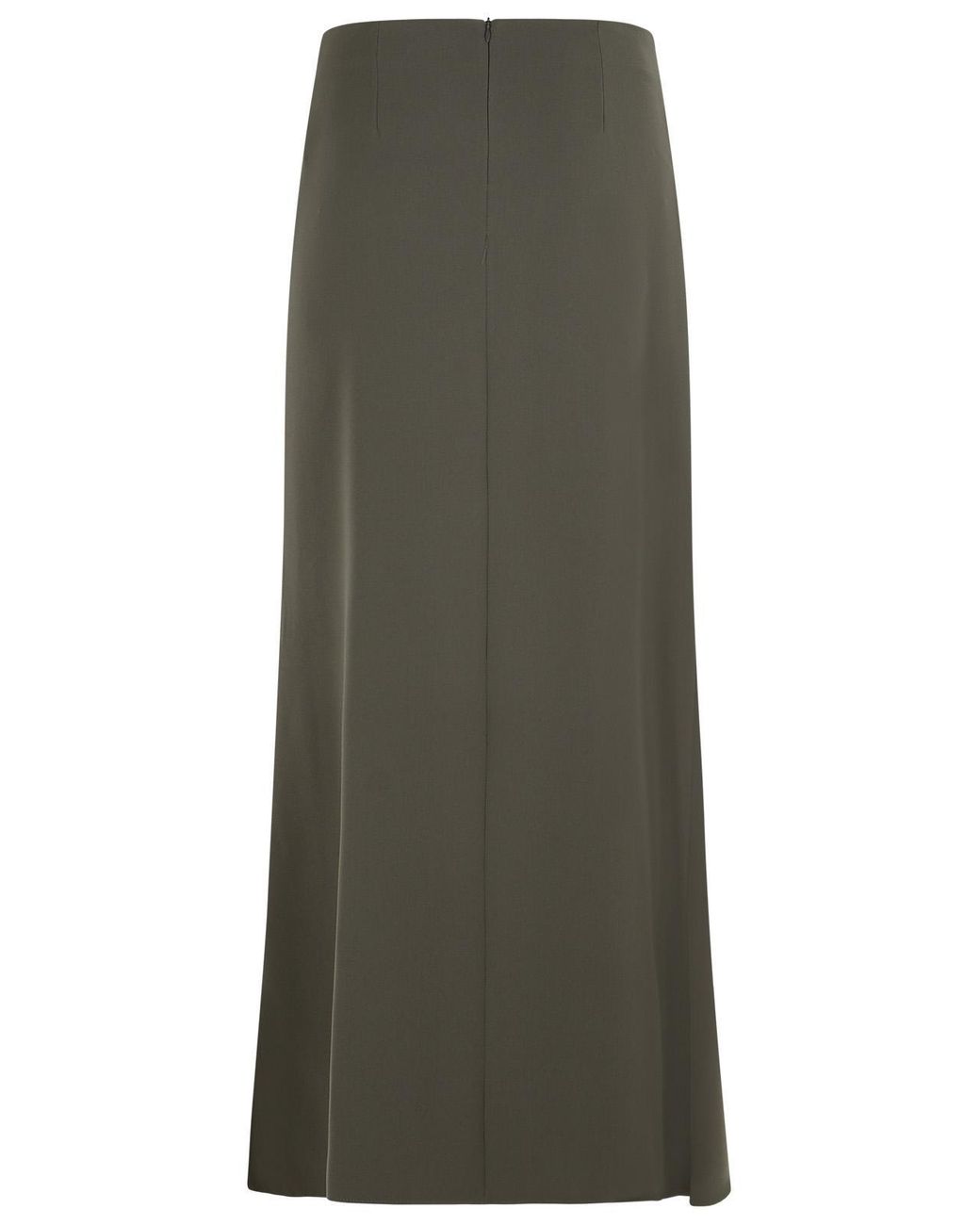 P.A.R.O.S.H. Green 'Poker' Long Skirt