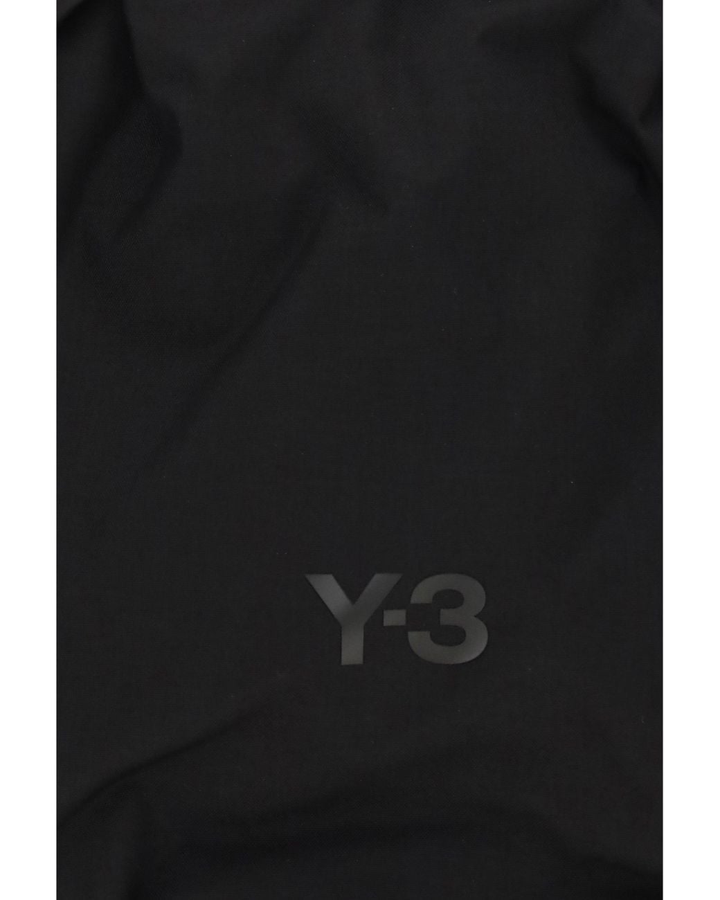 Y-3 Black Nylon Backpack for men