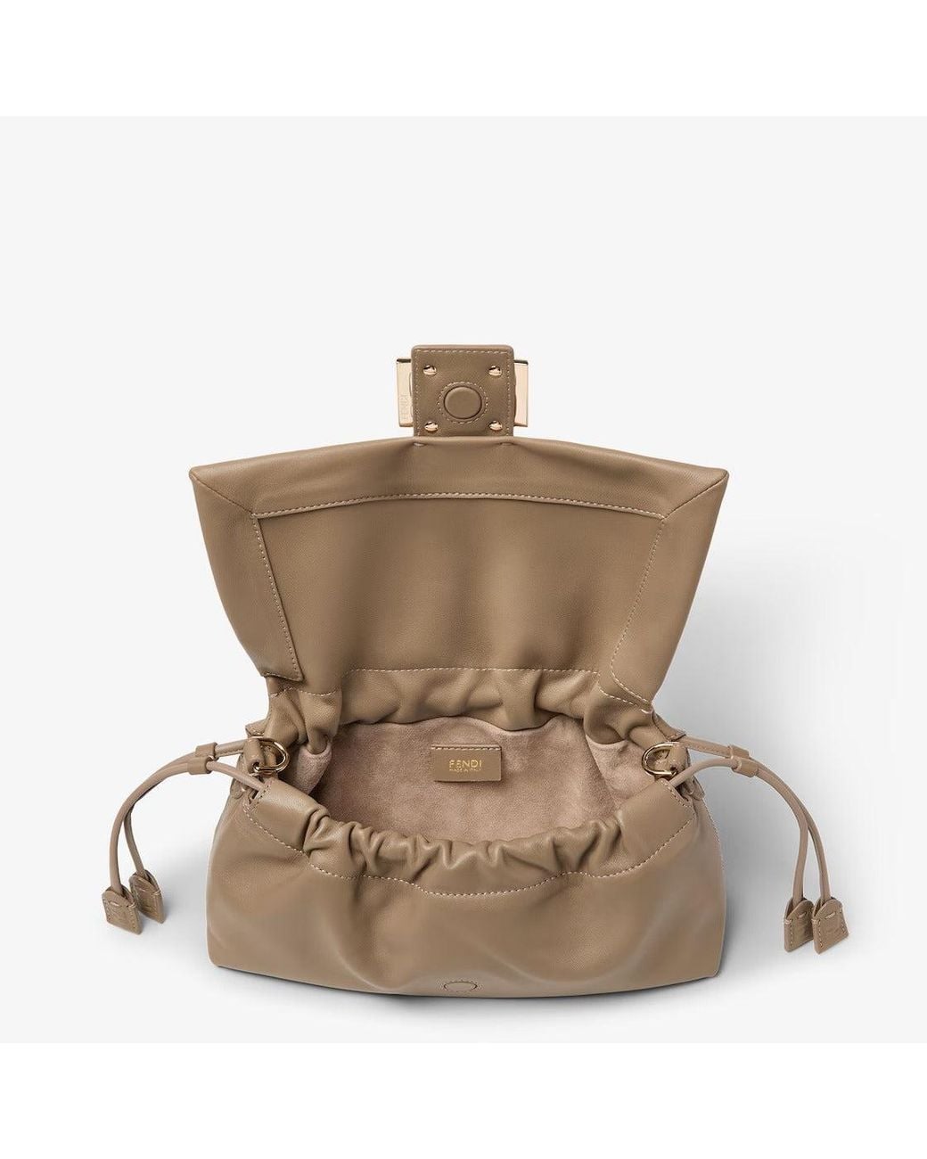 Fendi Natural Baguette Soft Small Shoulder Bag