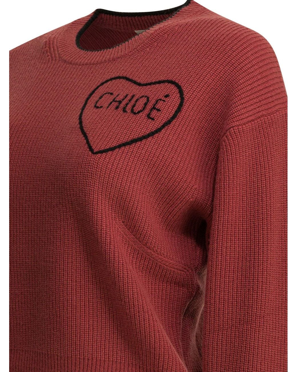 Chloé Red Knitwear