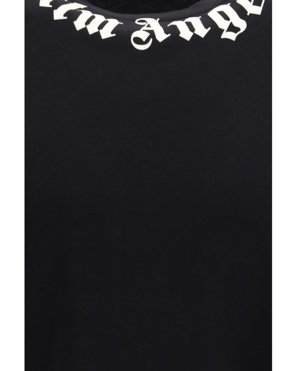 Palm Angels Black Logo Crewneck T-Shirt for men