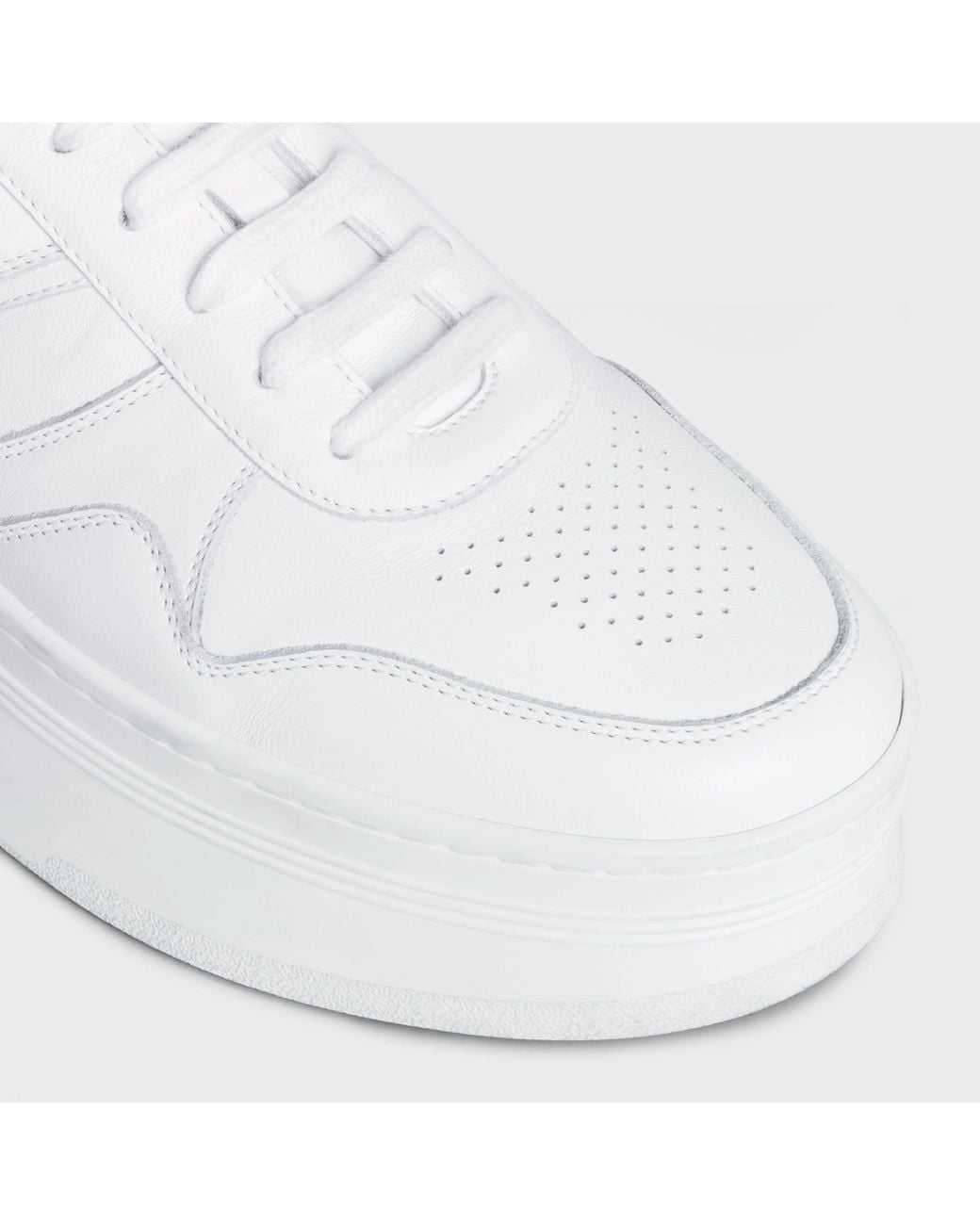 Céline White "Block" Sneakers