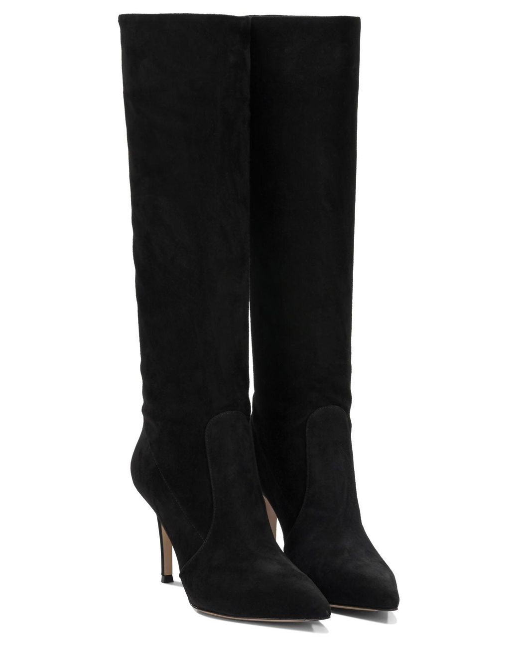 Gianvito Rossi Black "Hansen 85Mm" Knee-High Boots