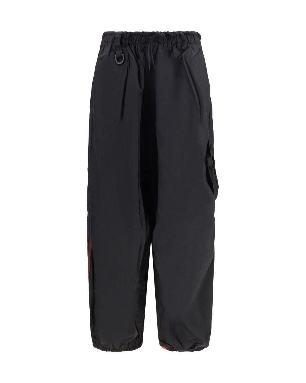 Y-3 Blue Nylon Cargo Pants for men