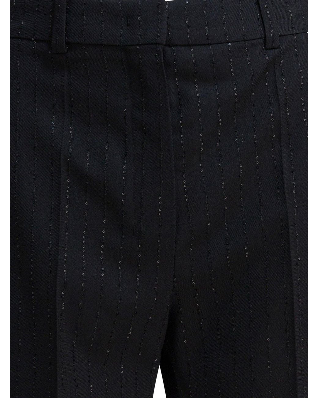 Max Mara Black Wool Shorts