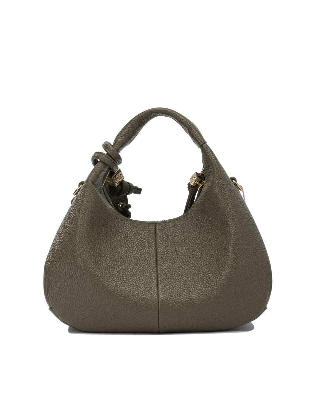 Ganni Green "Hobo" Small Hand Bag