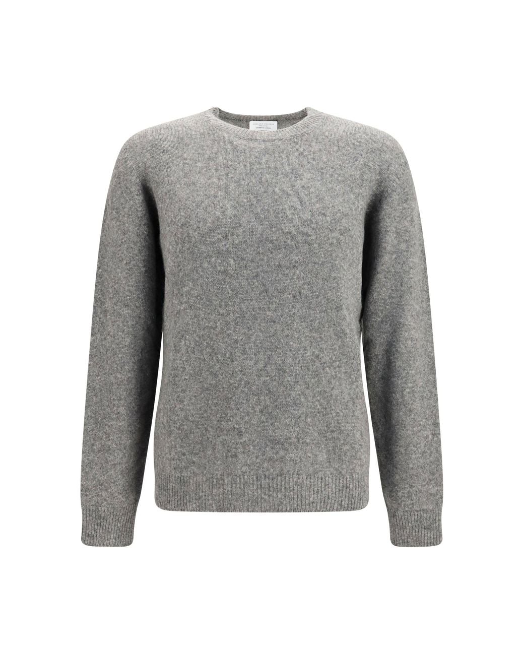 Roberto Collina Gray Wool And Camel Sweater for men