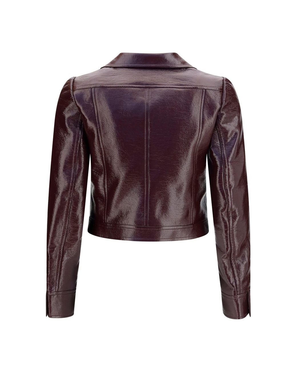 Courreges Purple Vinyl Jacket Reedition