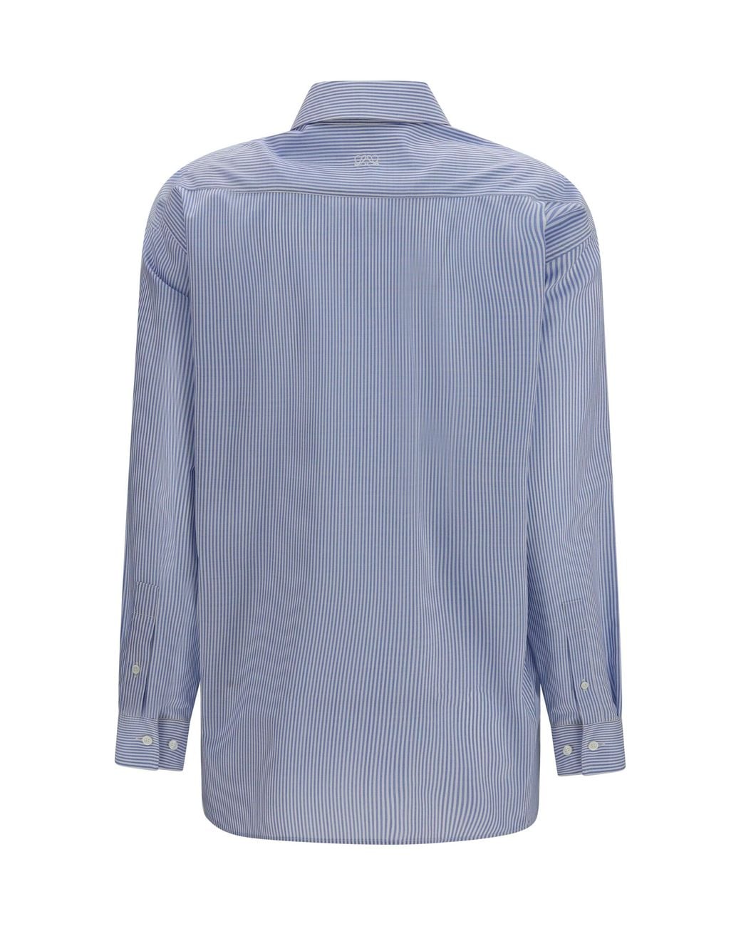 Loewe Blue Wool Shirt