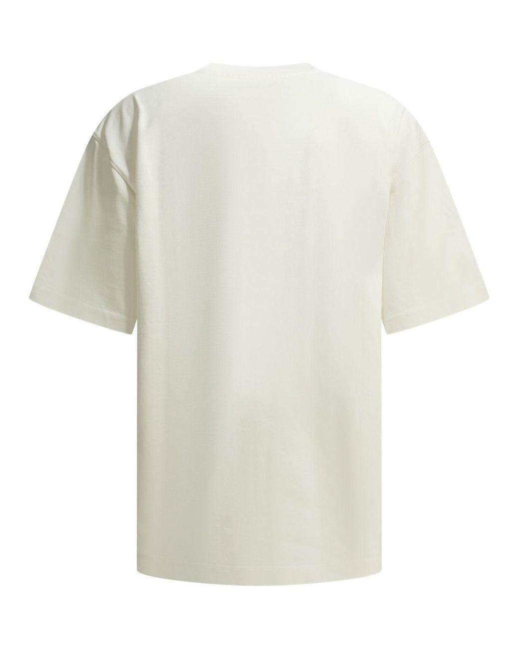 Ganni White Qixi Crew-Neck T-Shirt