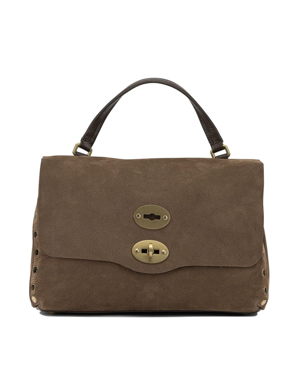 Zanellato Brown "Postina" Small Handbag