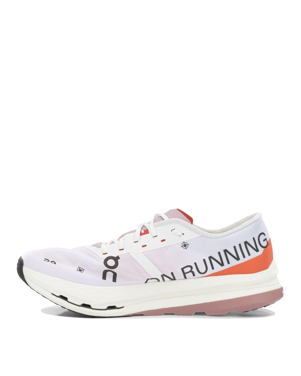 On Shoes White "Coudboom Echo 3" Low-Top Sneakers