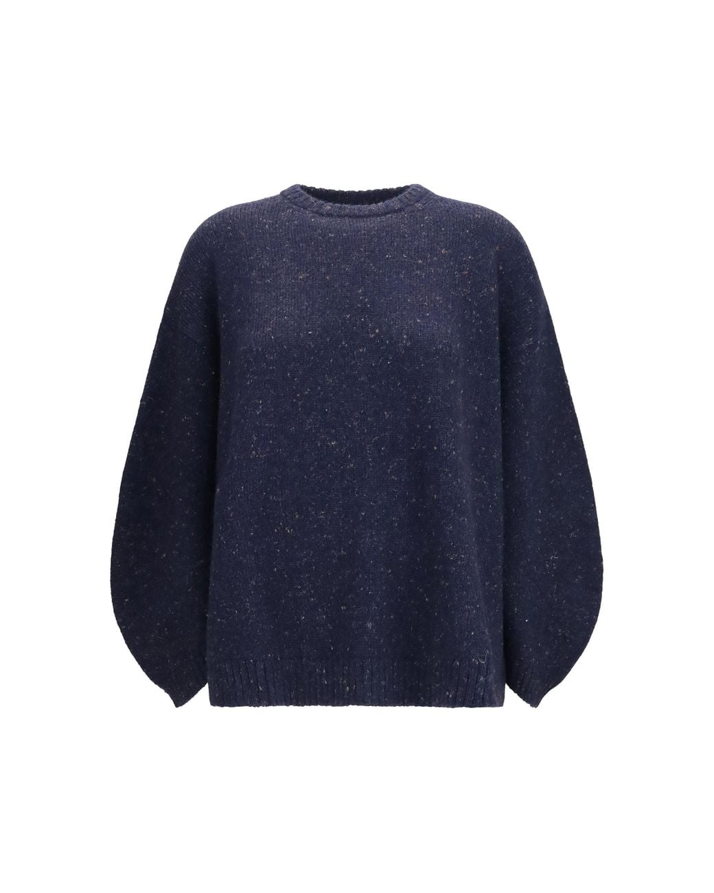 Fabiana Filippi Blue Bouclé Yarn Sweater