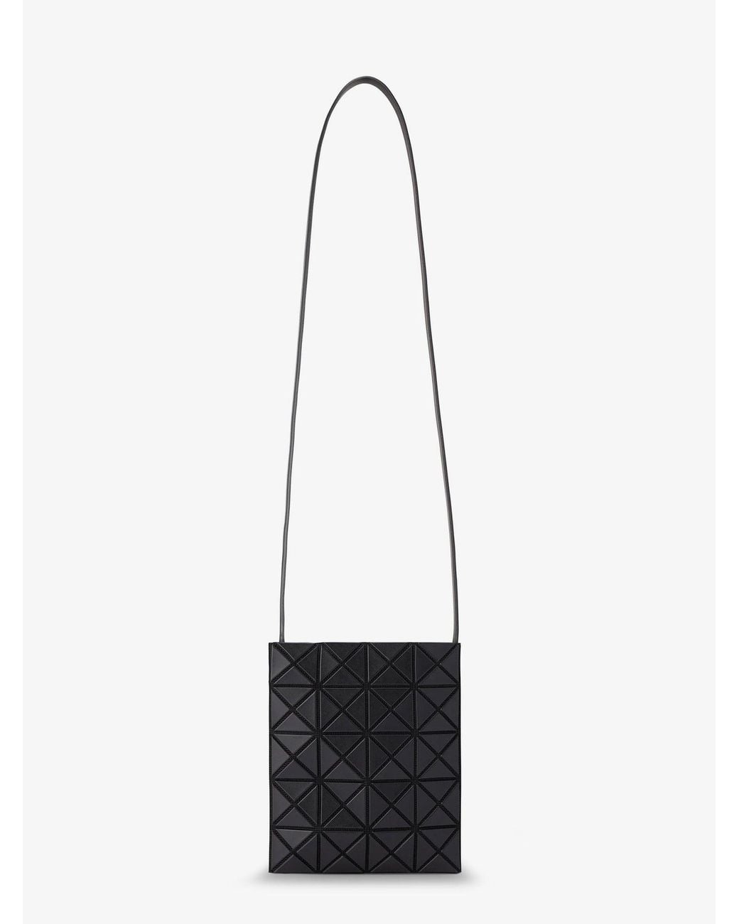 Issey Miyake White Prism Matte Pvc Crossbody Bag