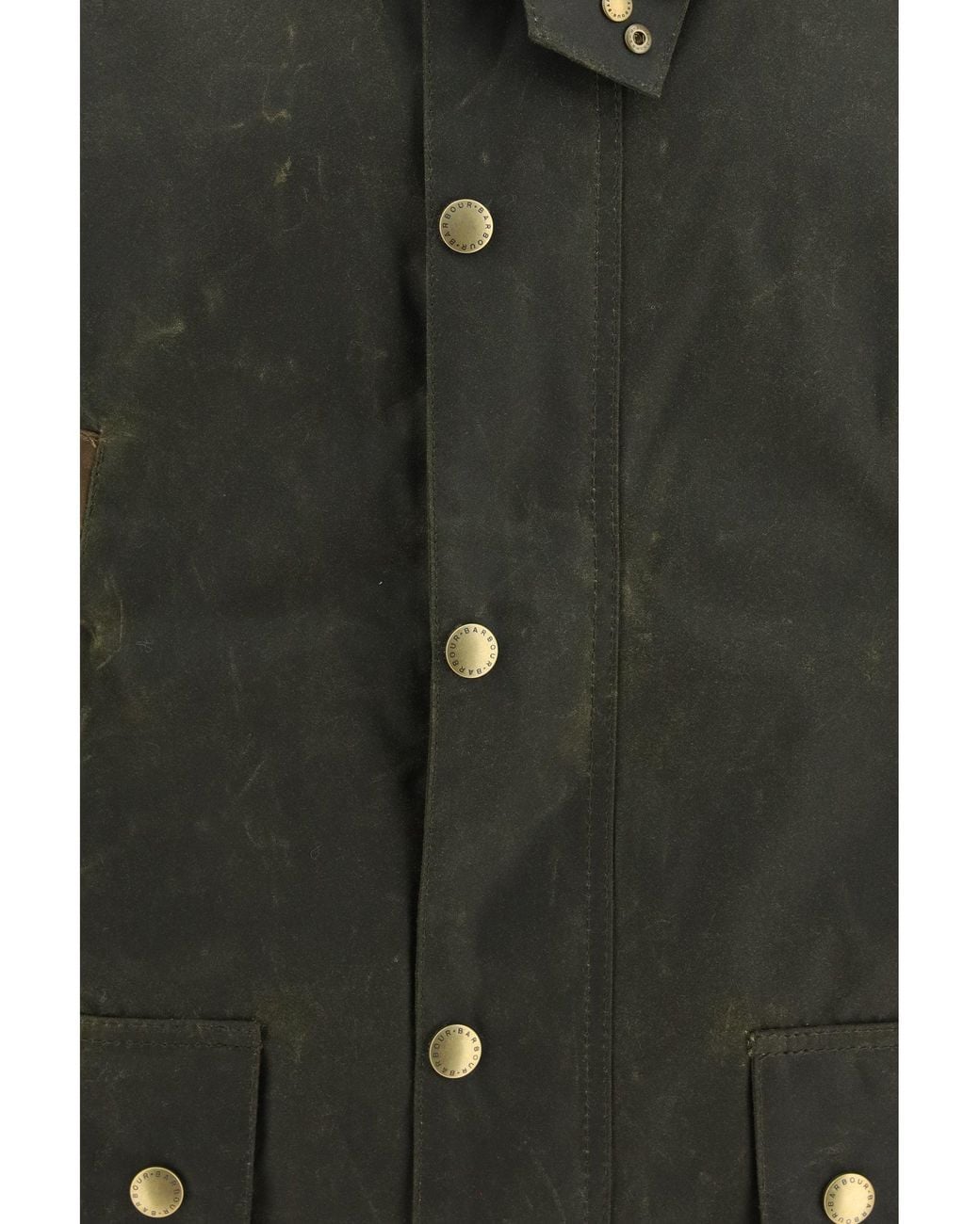 Barbour Gray Desertdale Waxed Jacket for men