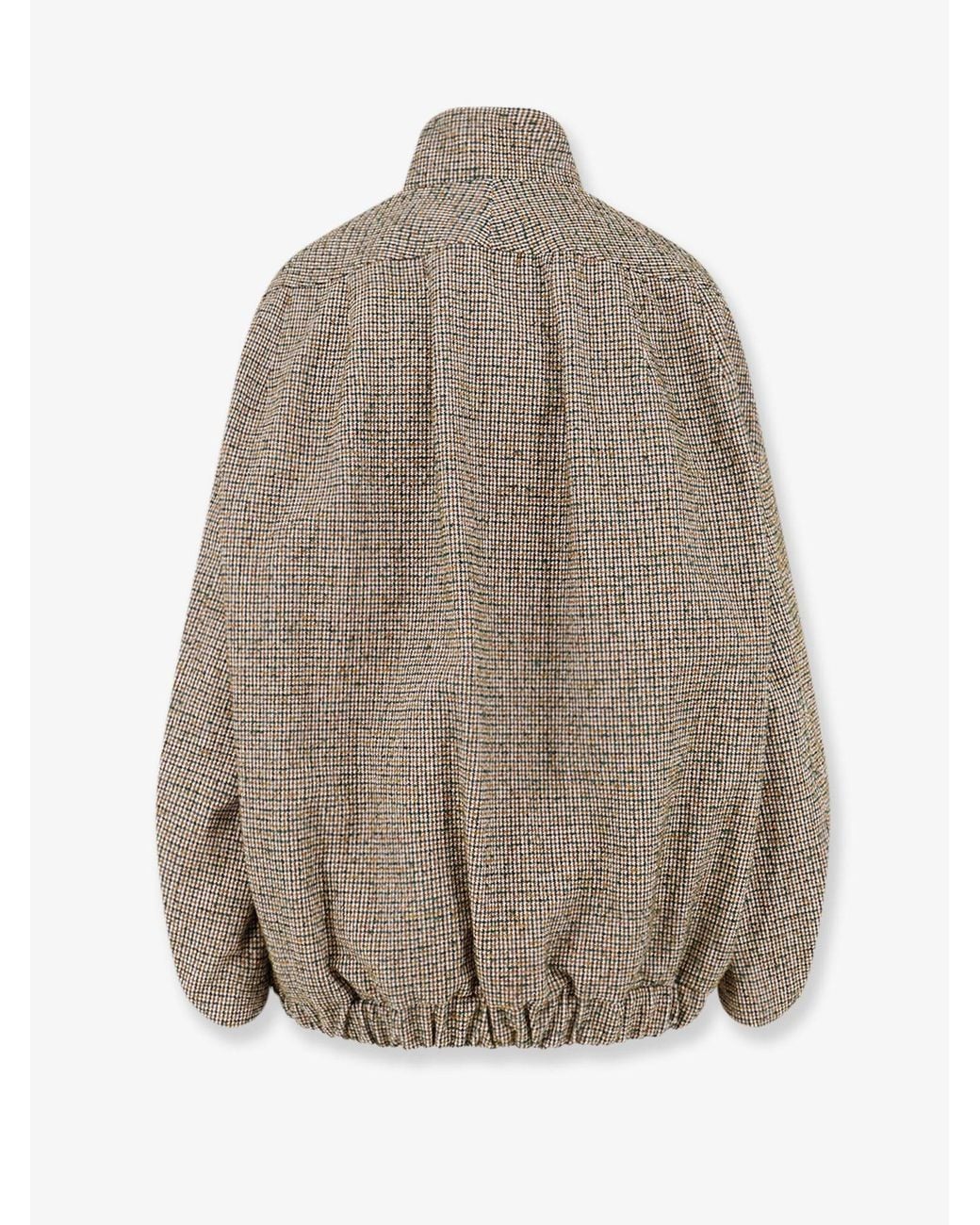 Dries Van Noten Gray Voles Cotton Wool Blend Jacket