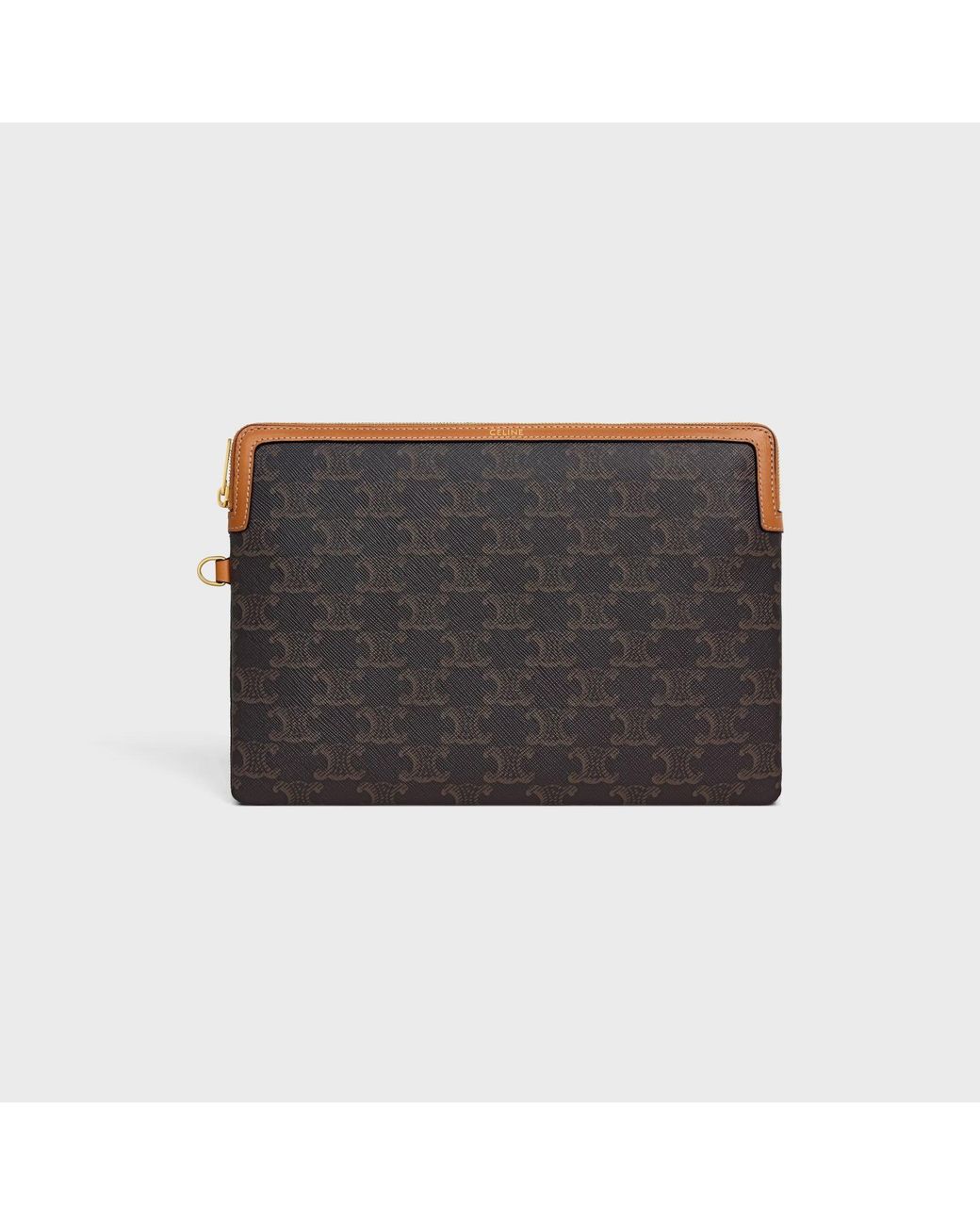 Céline Black Triomphe Pouch
