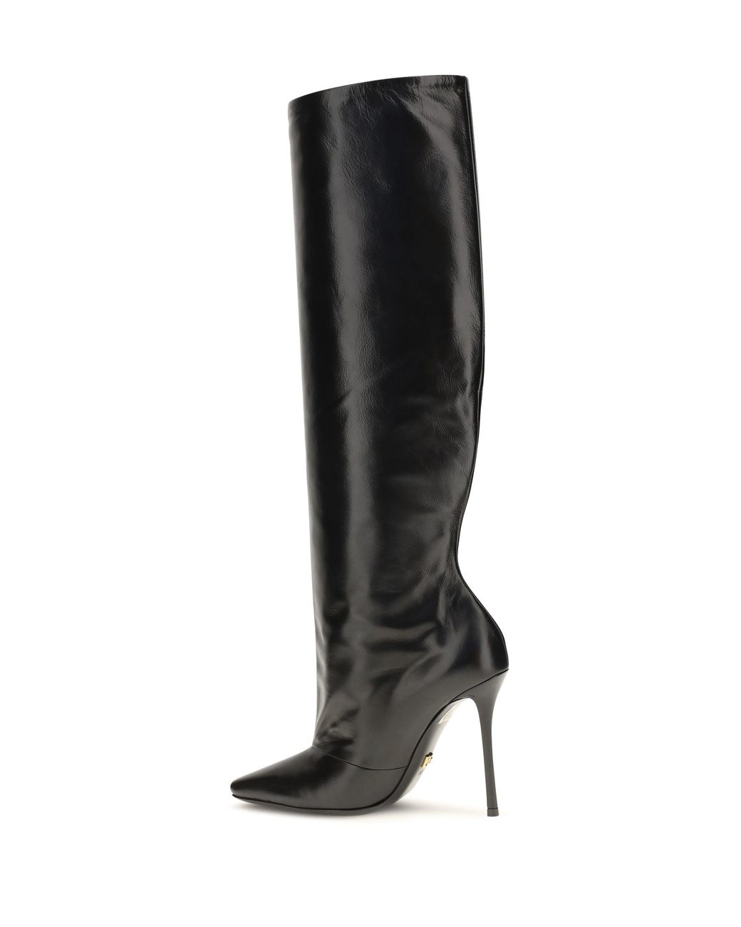 Dolce & Gabbana Black Dolce & Gabbana Calfskin Tall Boots