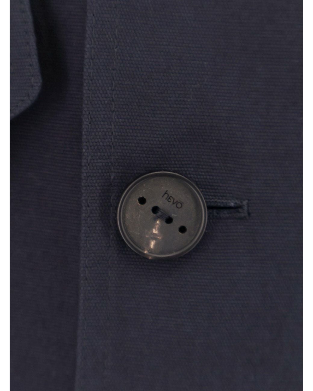 Hevò Blue Isola Di San Pietro Cotton Jacket for men