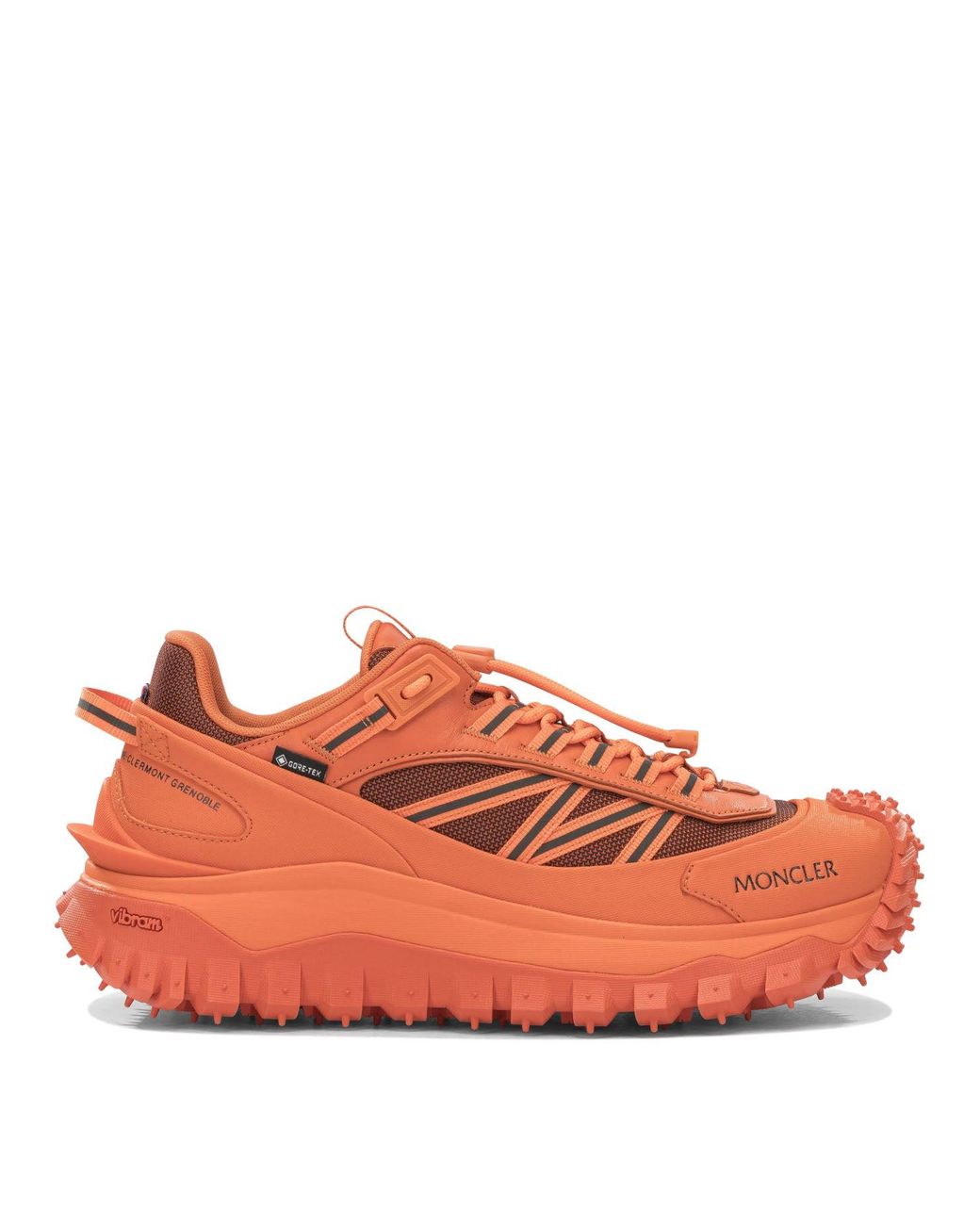 Moncler Orange "Trailgrip Gtx" Low-Top Sneakers for men
