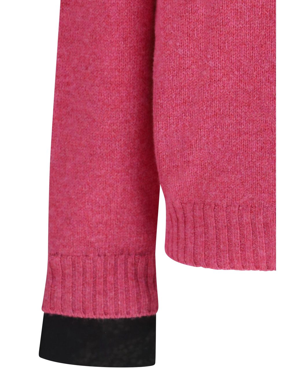 Prada Pink Shetland Wool Crewneck Sweater for men