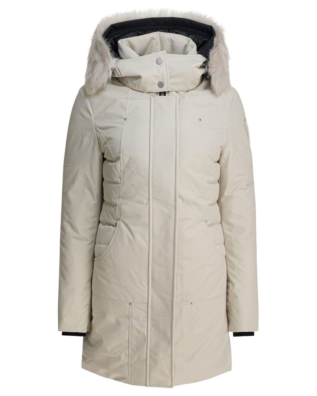 Moose Knuckles Gray Recycled Polyester Down Jacket