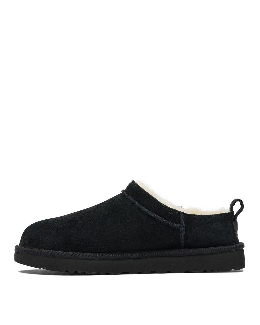 Ugg Black "Classic Micro" Pull-On Ankle Boots