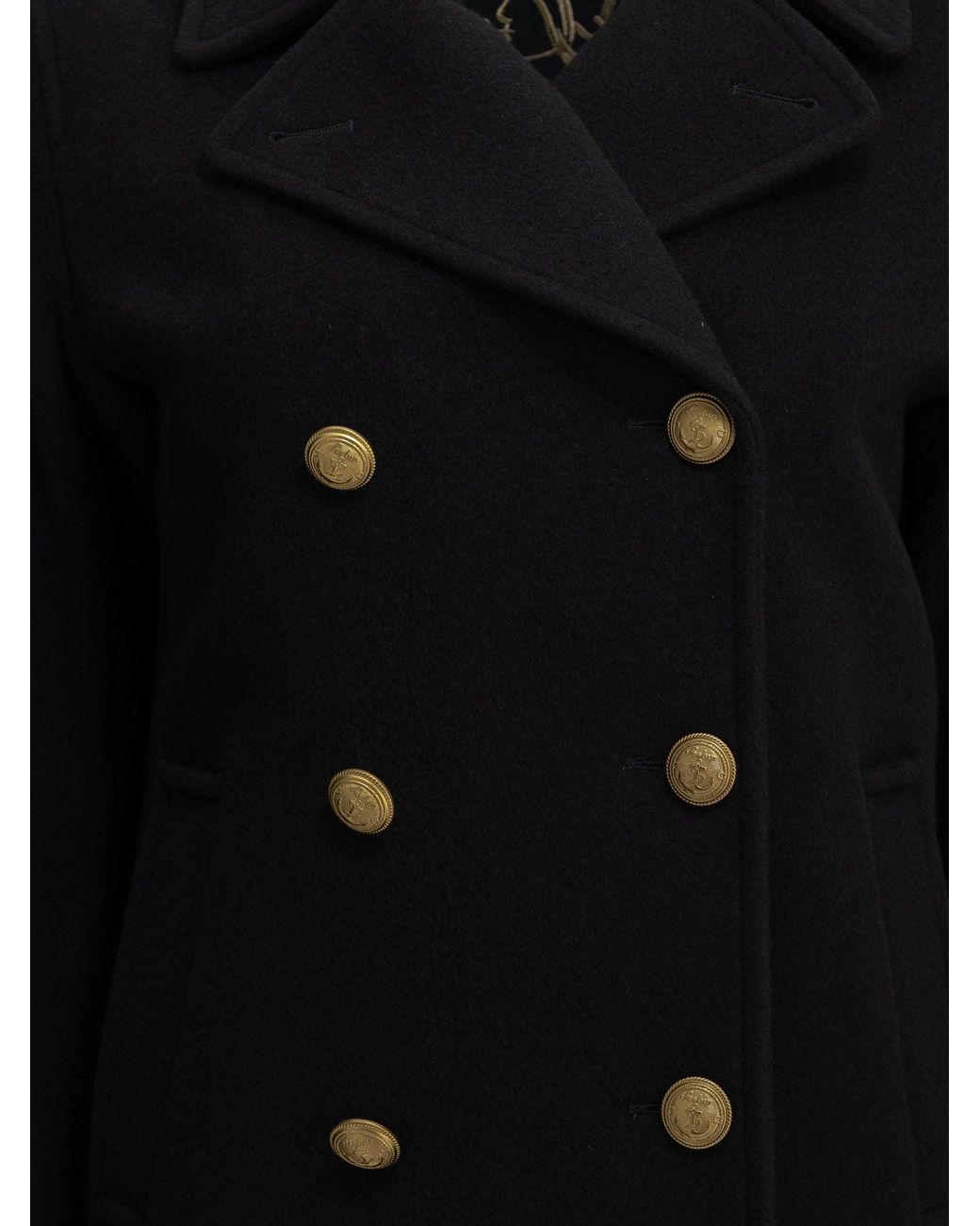 Sealup Black Wool Cashmere Jacket