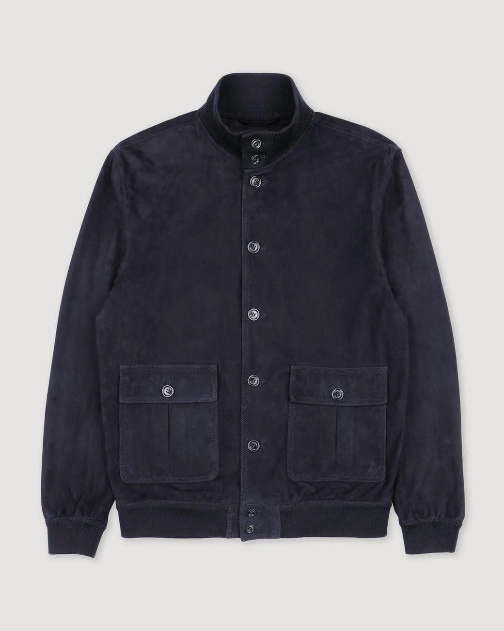 Valstar Blue "Valastrino" Suede Jacket for men