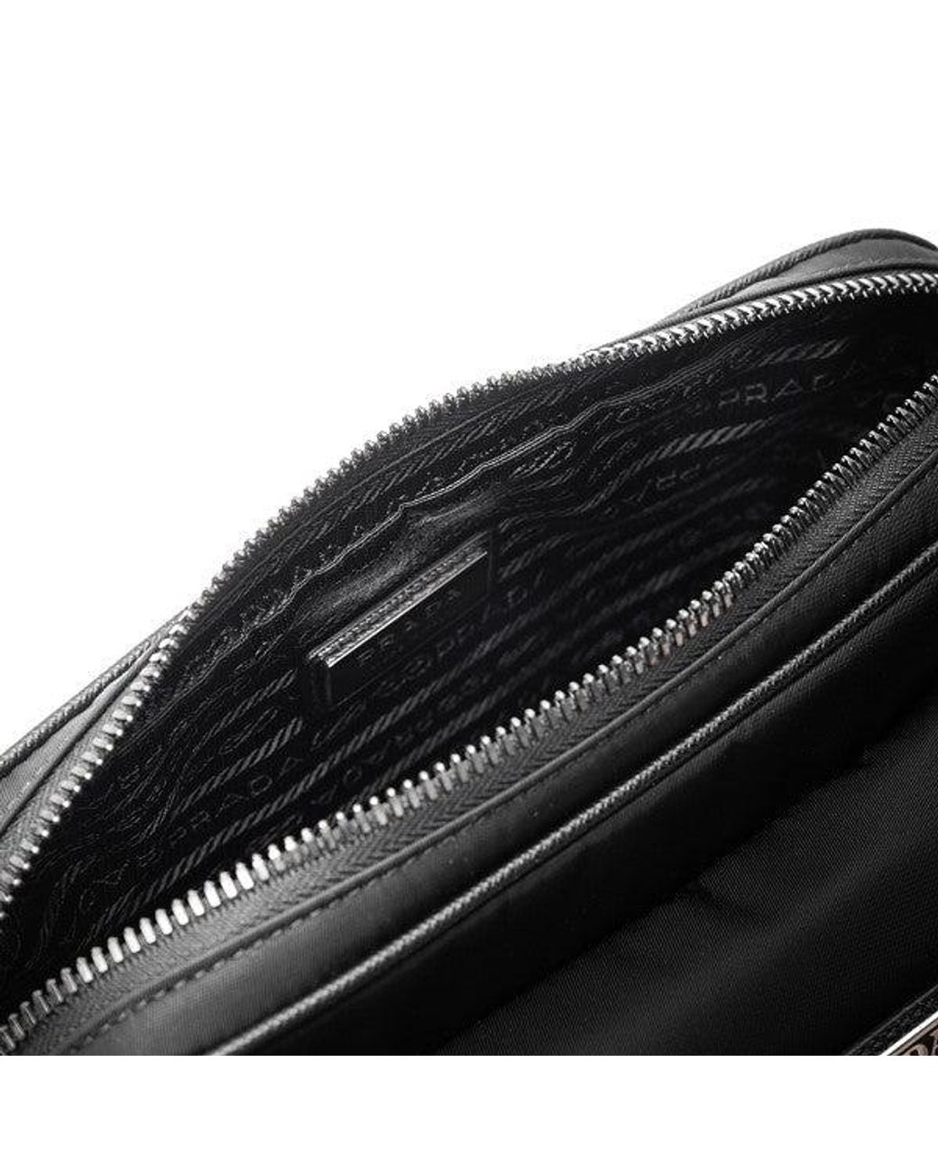 Prada Black Re-Nylon Crossbody Bag for men