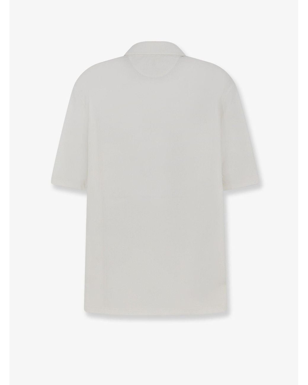 Brunello Cucinelli White Unico Shirts for men