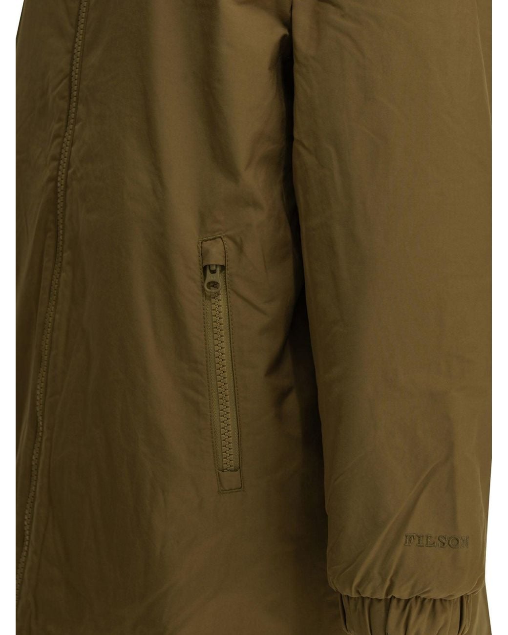 Filson Green "Wooly Fleece" Long Coat