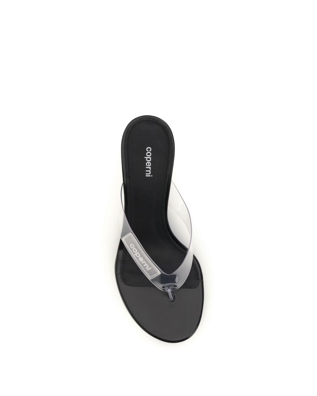 Coperni White Wedge Flip-Flops Sandals