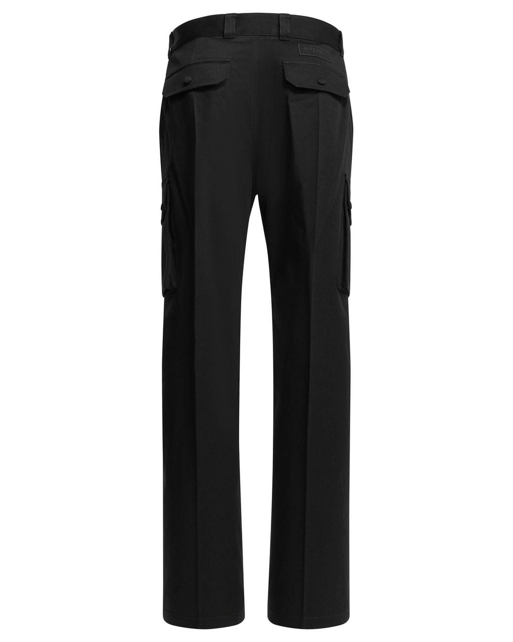 Givenchy Black Cotton Cargo Pants for men