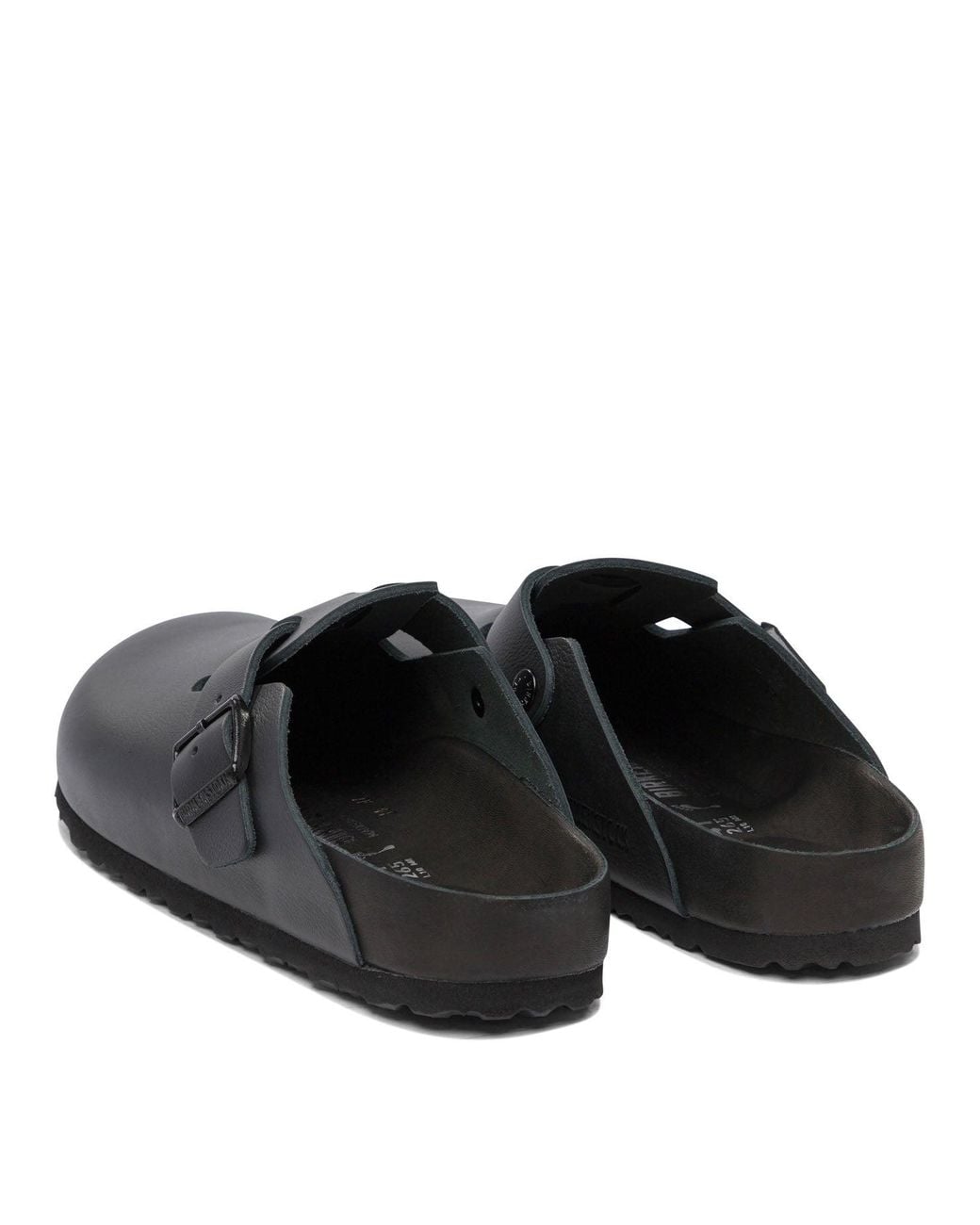 Birkenstock Gray "Boston" Sabot for men