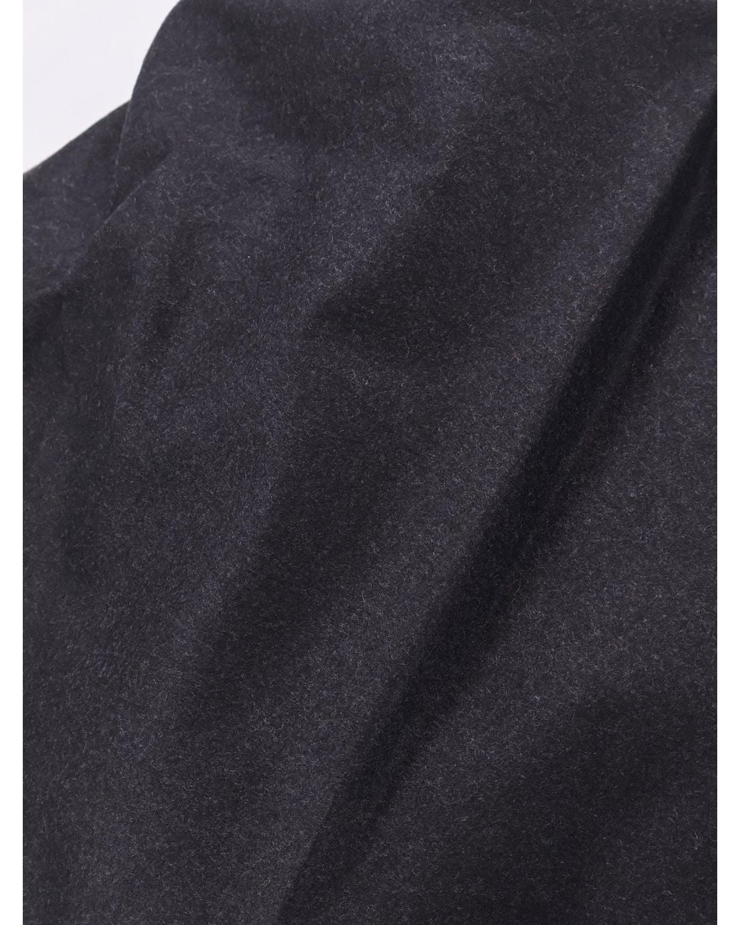 Rohe Blue Draped Wool Top