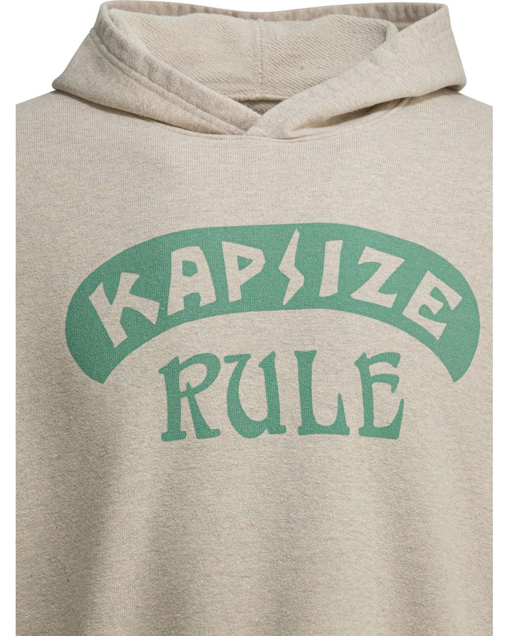 Kapital Gray Kapsize Rule Hoodie for men