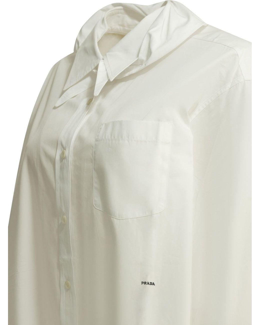 Prada White Casual Shirt