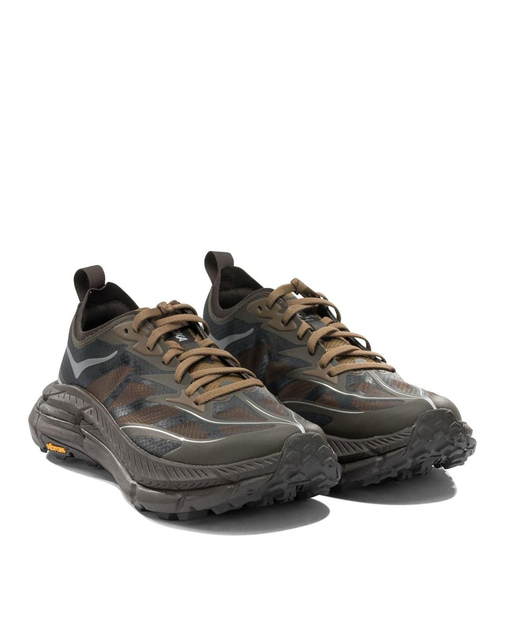 Hoka One One Black Fabric Sneakers for men