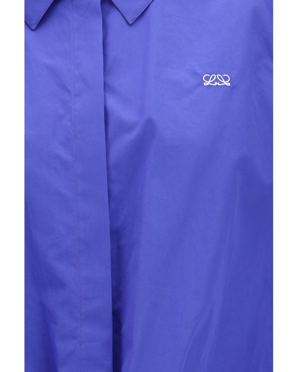Loewe Blue Cotton Shirt