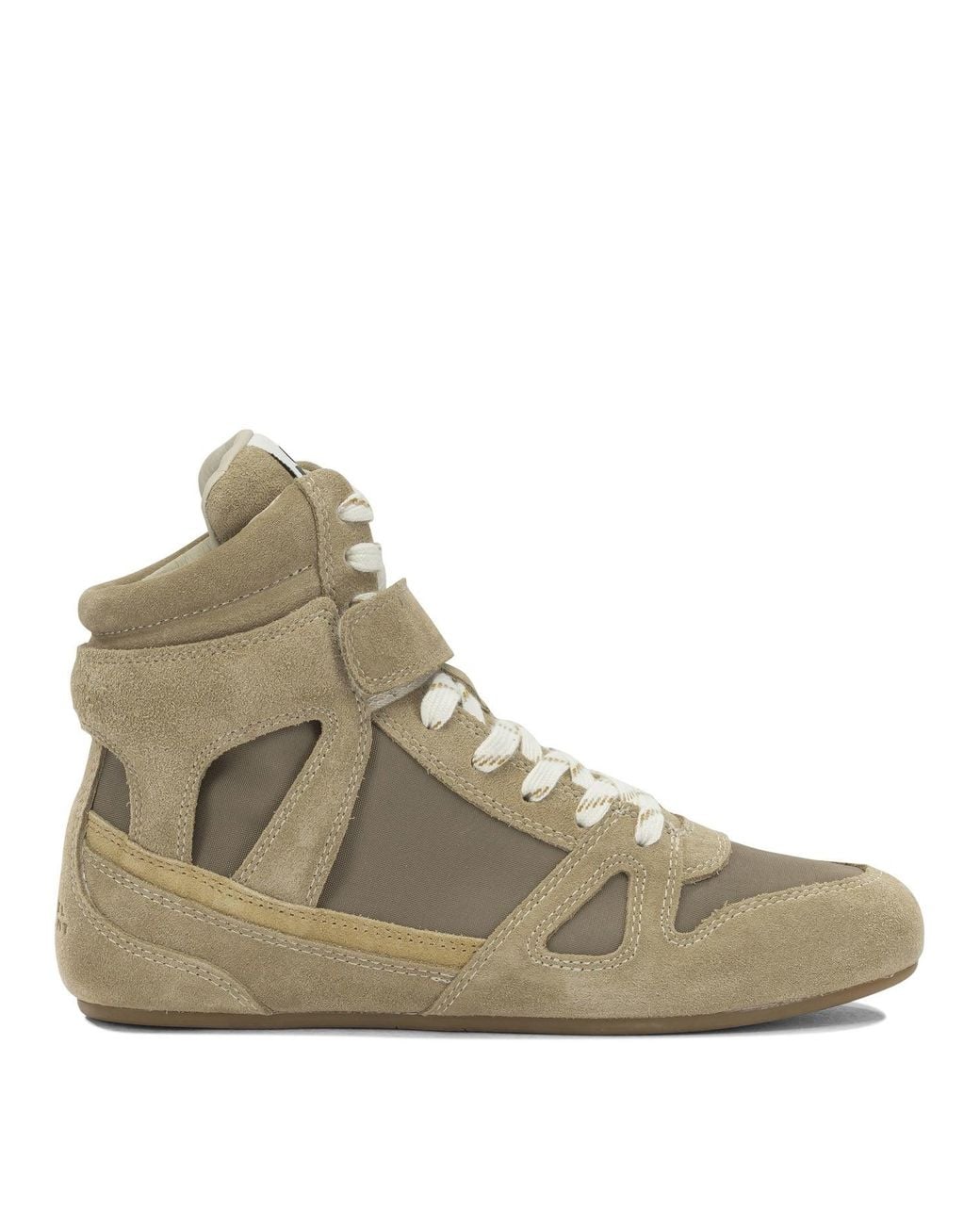 Isabel Marant Natural "Senny High" High Sneakers