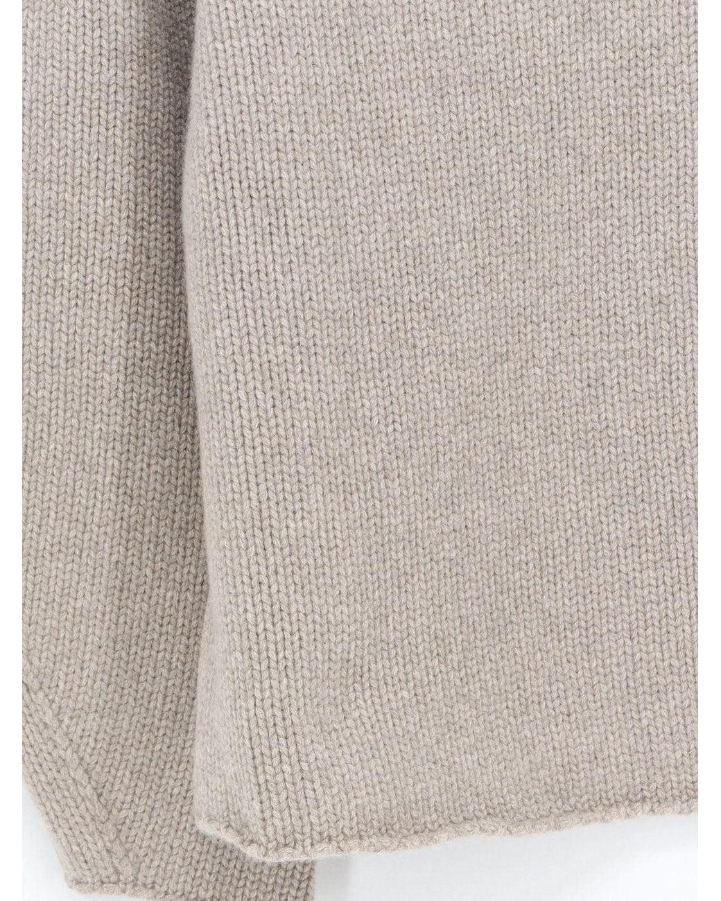 Soft Goat Gray Cashmere Sweater