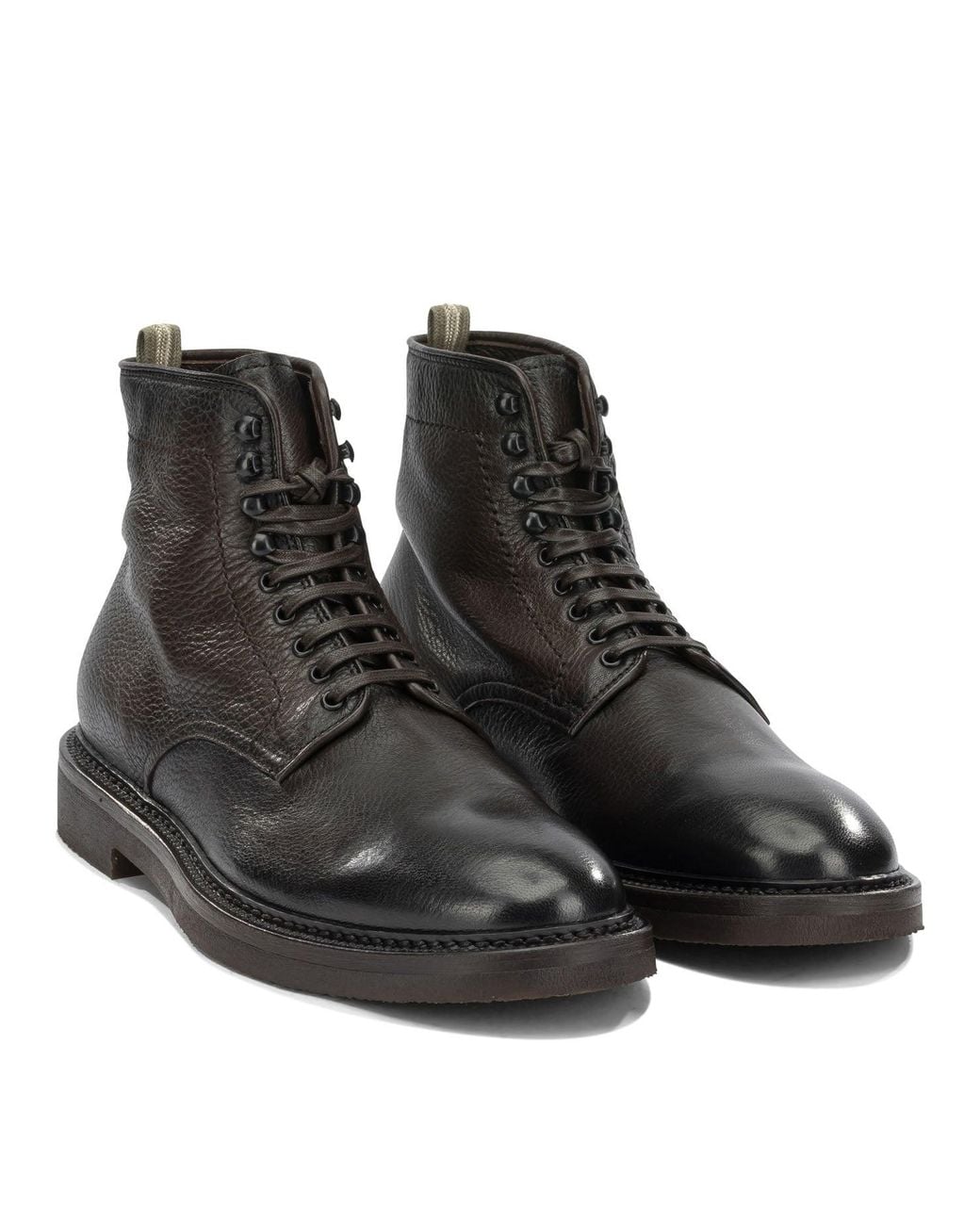 Officine Creative Black Hopkins Flexi 203 Boots for men